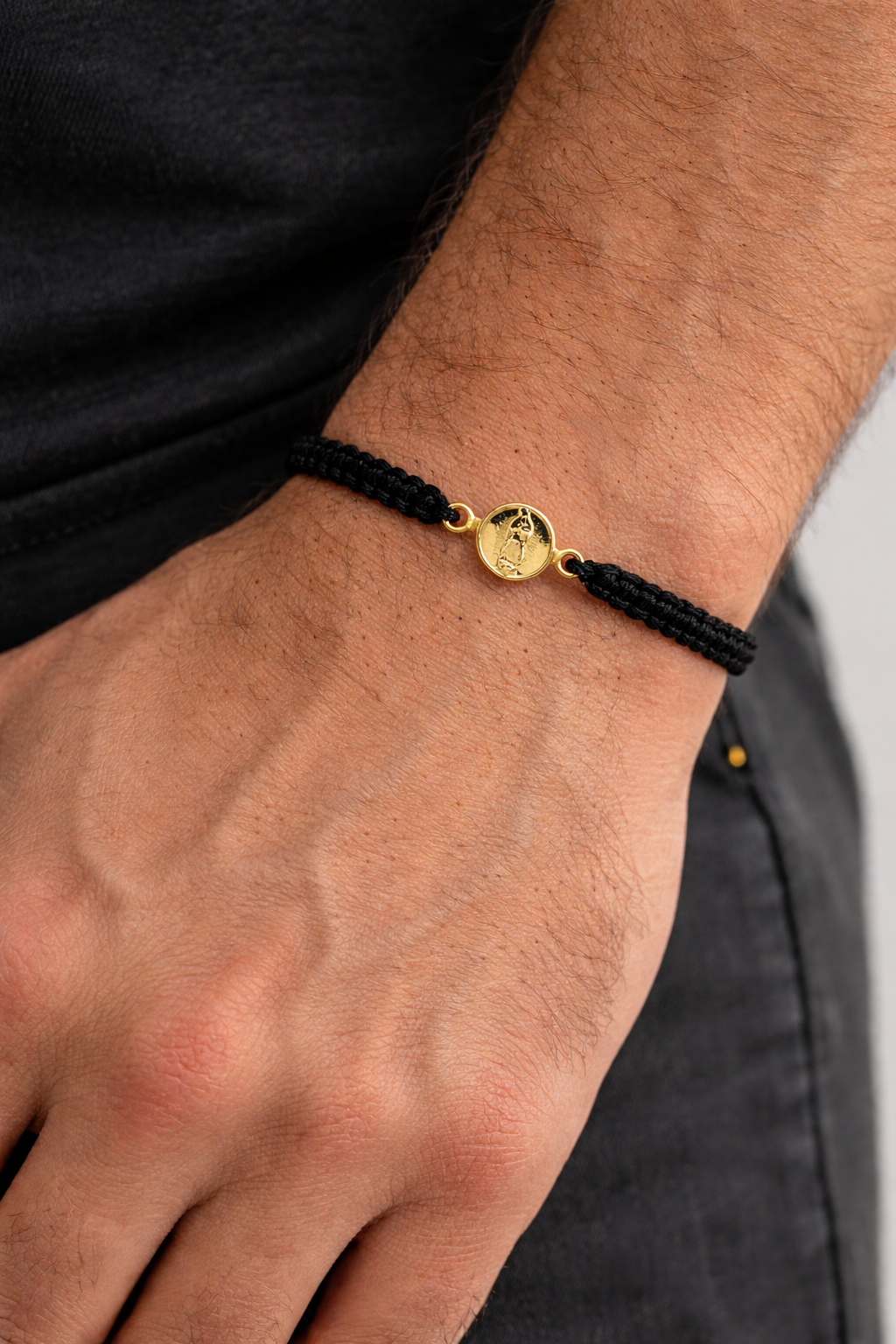 Pulsera con dije Guadalupe