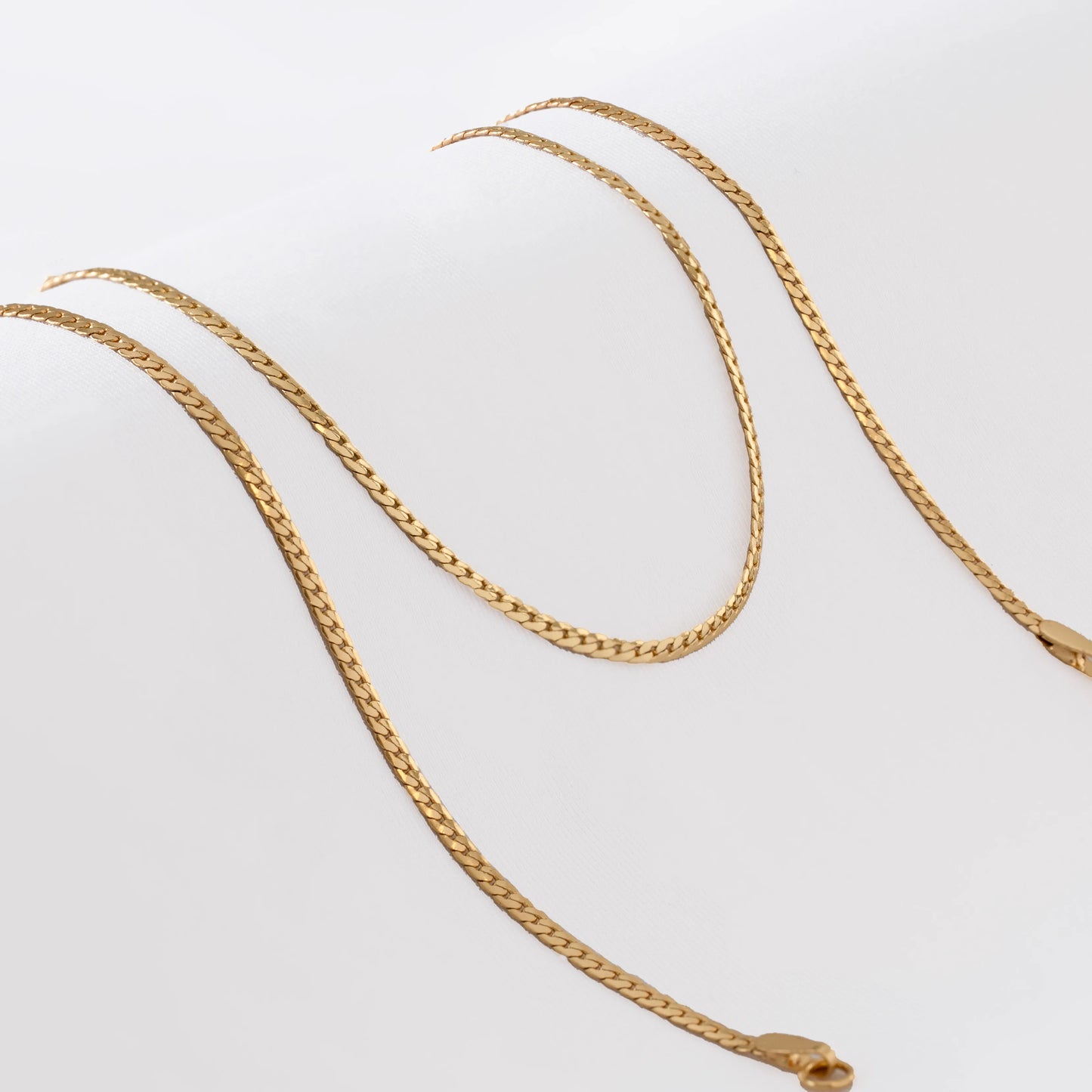 Cadena Serpiente Plana 65 cms