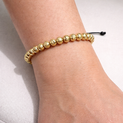 Pulsera con balines italiano 6m