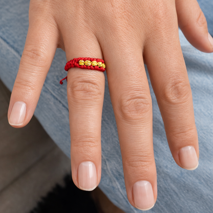 Anillo con balinés diamantados 3m