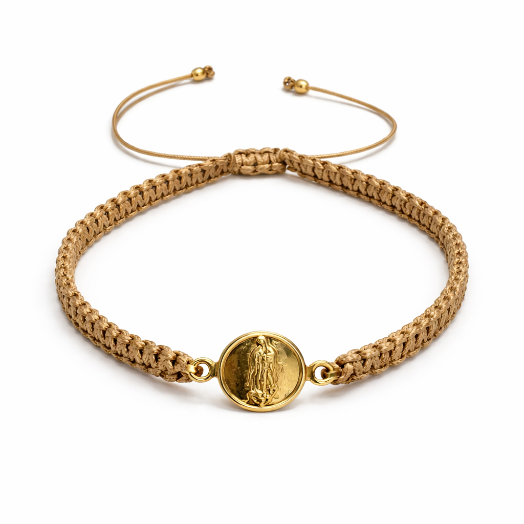 Pulsera con dije Guadalupe