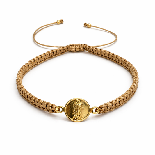 Pulsera con dije Guadalupe