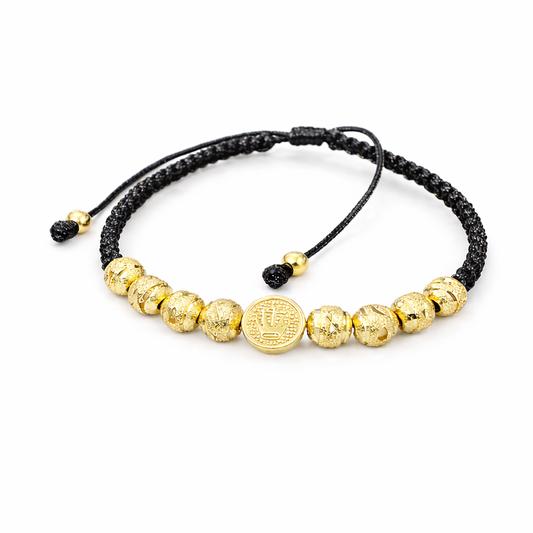 Pulsera con dije rolex + balines italiano 6m