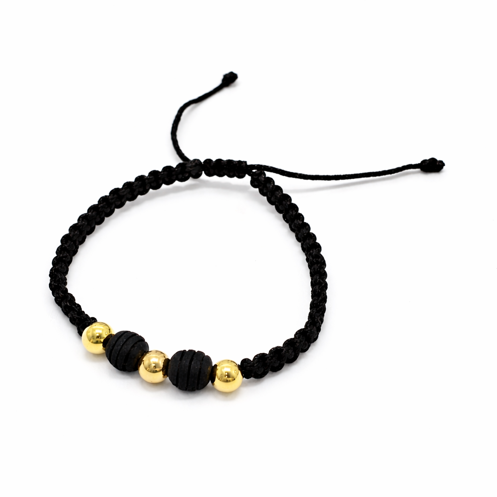 Pulsera con balines lisos 7m + neopreno