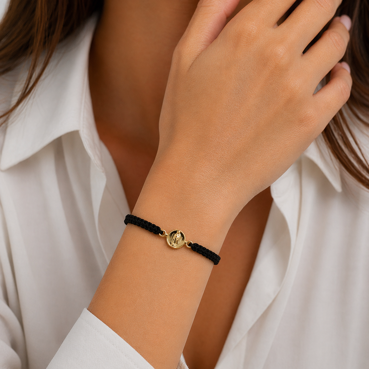 Pulsera con dije Guadalupe